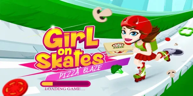 Play Girl on Skates: Pizza Mania game