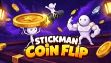 Stickman Coin Flip