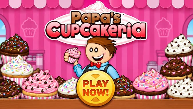 How to Bake in Papa's Cupcakeria