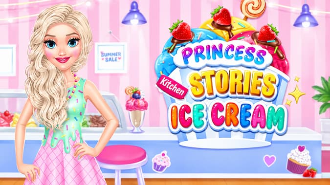 How To Play Princess Kitchen Stories Ice Cream