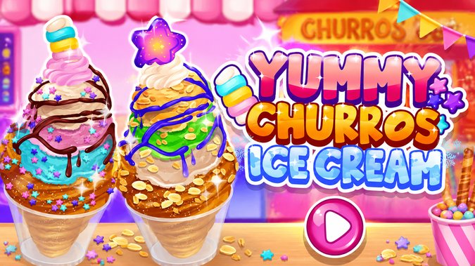 How to Play Yummy Churros Ice Cream